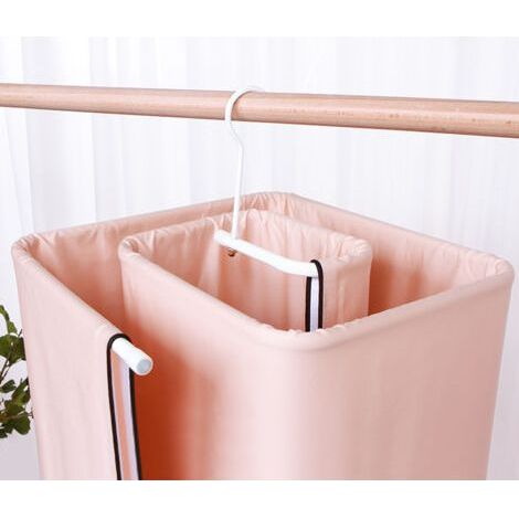 Lot de 2 cintres spiralés pour draps et couvertures – Conception aérée pour un séchage rapide – Durables et peu encombrants (1/4)
