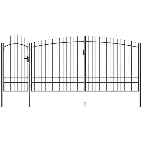 Maison Exclusive - Gartentor Woerden mit Speerspitze 5 x 1,95 m S (1/5)