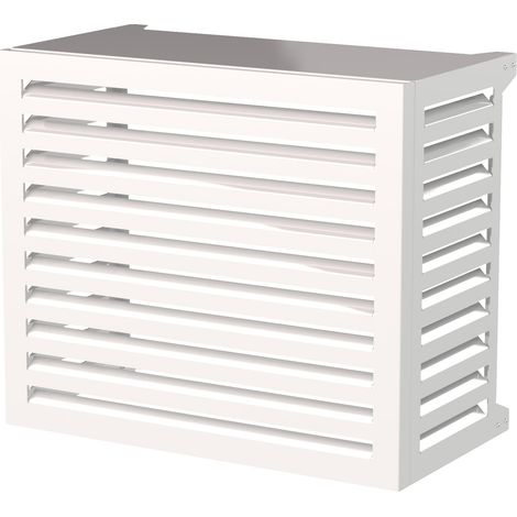 Copri Condizionatore 100x85x60 cm in Alluminio Blade M Bianco (1/5)