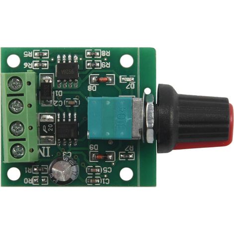 Contrôleur de Vitesse Moteur DC 1.8V à 12V 2A - Régulateur PWM (1/5)