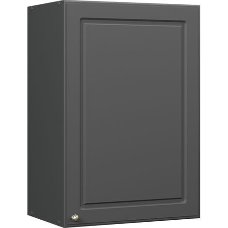 Pensile da cucina Fame-Line, Antracite-oro rustico, 50 cm, Vicco (1/5)