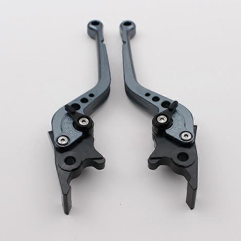 Convient aux scooters Yamaha NMAX155 : freins modifiés, klaxons, leviers de guidon réglables (Titane 2) (1/5)