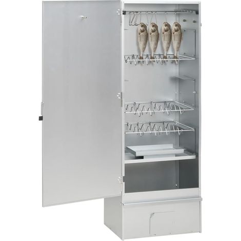 Maison Exclusive - Forno Affumicatore BBQ Generatore Fumo Freddo Acciaio Zincato