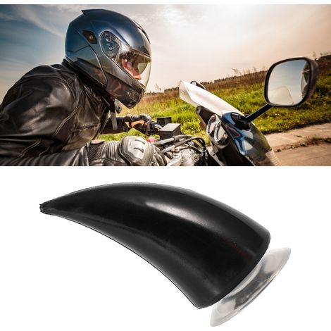 Décoration de casque de moto en caoutchouc durable de haute qualité, corne de casque de moto diable démon corne, pour moto à la maison(black) (1/5)