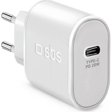 SBS TETR1CPD20 adaptador e inversor de corriente Interior 20 W Blanco (1/2)