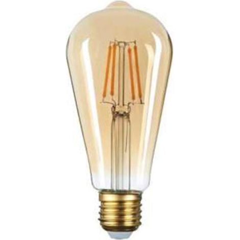 Ampoule E27 LED Filament 6W ST64 Edison - SILUMEN (1/3)