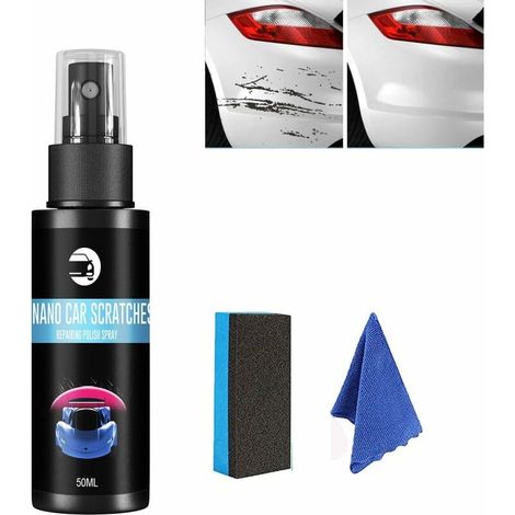 ZVD-Car Scratch Repair Spray, Nano Car Scratch Repair Spray, Car Scratch Repair Nano Spray, Car Scratch Repair Spray for Deep Scratches, Fast Repair Scratches (50ml-1pc) (1/4)