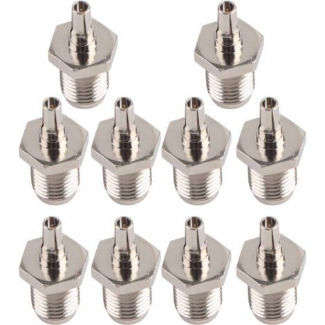 Lot de 10 connecteurs coaxiaux RF SMA femelle vers CRC9 OFC, adaptateur large bande de fréquence pour système GPS et point d'accès Wi-Fi (1/5)