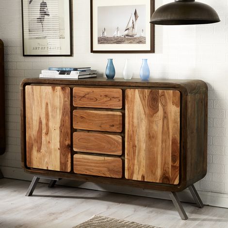 Retro Metal & Wood Sideboard (1/5)