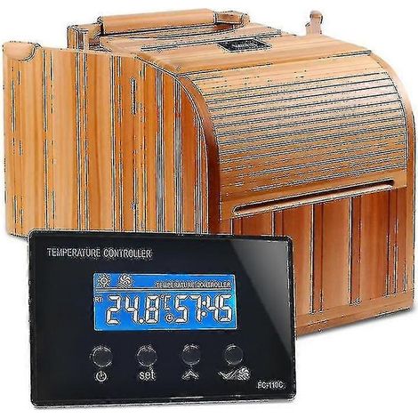 Thermomètre numérique pour sauna Tat 10a R avec capteur NTC U1jb neuf (1/4)
