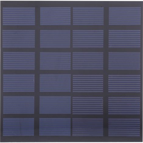 Panneau Solaire Monocristallin 6V 1.5W Pour Chargeur De Batterie DIY Modèle Réduit Lot De 1 (1/5)
