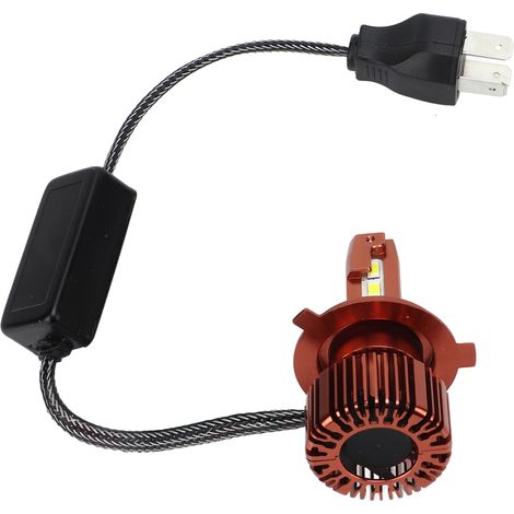 Ampoule LED pour moto 4800 lm haute luminosité 48 W 12 V étanche feux de route/croisement H4 (1/5)
