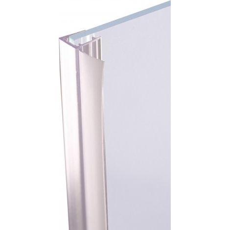 PERFIL MAMPARA CORREDERA 6-8MM TRANSPARENTE 200CM - BRINOX