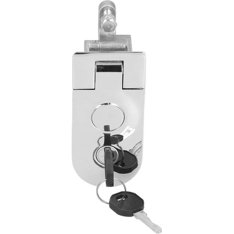 Verrou de porte de camping-car/bateau à compression, en alliage de zinc thermolaqué antirouille, pour camping-car/bateau (1/5)