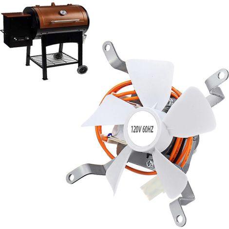 Moteur de ventilateur à induction de rechange pour fumoir/grill/four à pellets de bois électrique Traeger 120 V (norme américaine) (1/4)