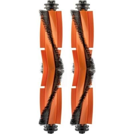 (2 pièces) Brosses rotatives de rechange X20+ compatibles avec Xiaomi X20+/ X20 Plus/ 1S/ S20 plus/ S20+/ X10+/ X20 pro, kit d'accessoires pour brosse rotative principale (1/4)