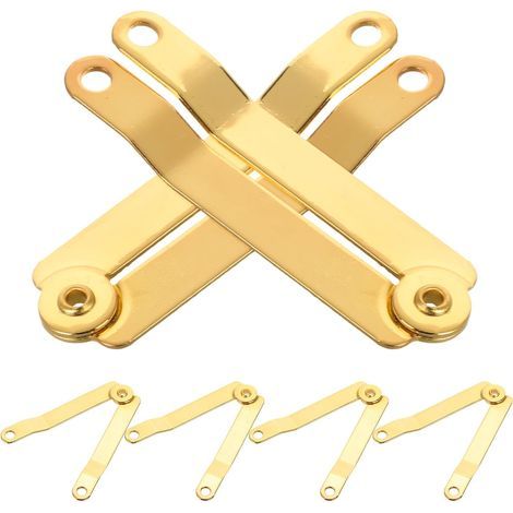 Durable Chests Hinges Pieces Boxes Ideal Metal Small Gift and Box for (1/5)