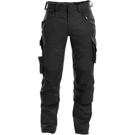Dassy Dynax Noir 52 Pantalon De Travail Stretch Et Robuste - Pbv (1/2)