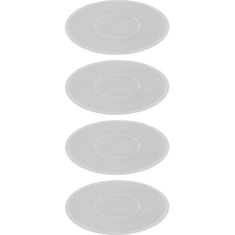 4 pièces disques filtrants café 58mm acier inoxydable ronds réutilisables tamis maille pour panier porte-filtre (1/5)