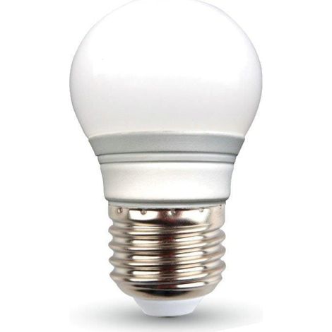 Ampoule LED V-TAC 3W E27 G45 neutre 4000K opale 180 lm