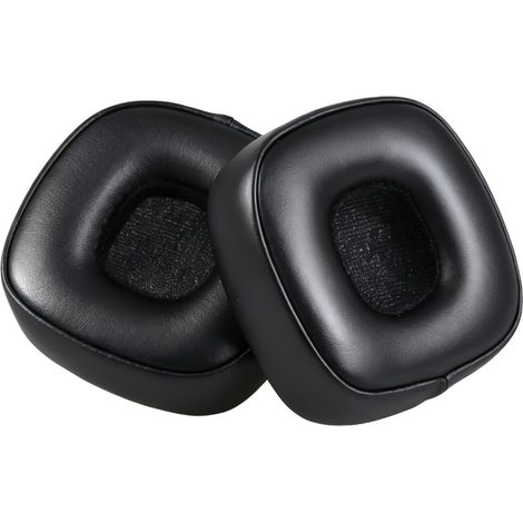 paio di cuscinetti auricolari di ricambio per Marshall Major IV, in memory foam, in morbida pelle proteica, in schiuma isolante dal rumore, per cuffie Major 4 (1/5)