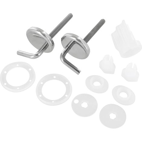 Charnière de remplacement IS Noblesse pour abattant de toilettes, placage en bois véritable, hêtre/acier inoxydable