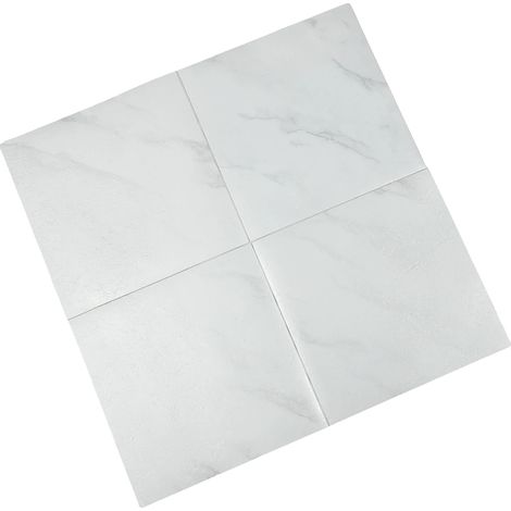 Revêtement de sol en PVC, 30 x 30 cm, épaisseur de 1,2 mm, résistant aux UV, ignifuge, 32 pièces (1/5)
