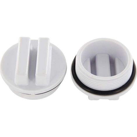 (Blanc)Steinbach Accessoire de Skimmer Bouchon d'hivernage Court avec Joint torique (1/3)