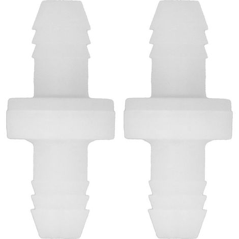 Clapet anti-retour en plastique, 3/8 pouces, 10mm, 1 voie, anti-retour d'eau, pour compresseur d'air, pompe d'aquarium, carburant, gaz, liquide, CDDV6, 2 pièces (1/5)