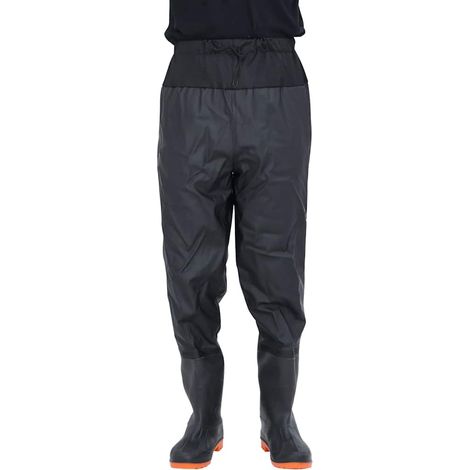 Cuissardes avec bottes noir taille 44 (1/5)
