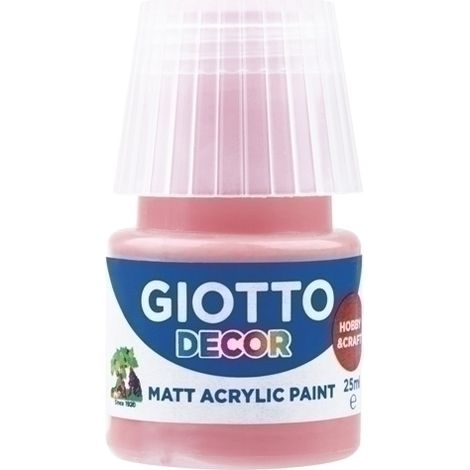 PINTURA ACRIL.GIOTTO 25 ml NARANJA MELOC - Pack de 6 unidades