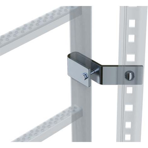 ZARGES Befestigung seitlich am Leiterholm 50 x 20 mm