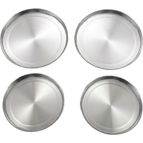 2025 4 pièces/ensemble de couvercles de brûleur ronds en acier inoxydable pour plaque de cuisson de cuisine (1/5)