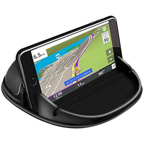 GABRIELLE Handyhalterung fürs Auto, Silikon-Handyhalterung, universelle Navigationshalterung für Auto, Armaturenbrett (1/5)