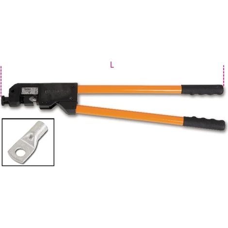 Pince à sertir non isolée Beta 1609b - 10-120