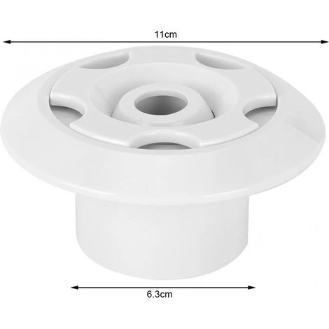 Accessoires de piscine Buse de massage (MULTI) - Rotation à 360° - Matériau ABS résistant à la chaleur - Sortie d'eau - Jet de piscine (1/5)