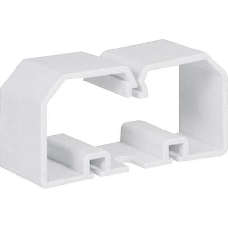 Traversino fermacavi 150 x 60 mm pvc grigio ip40 elettrocanali ecco150