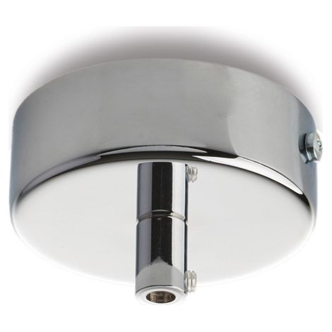 Rosone multicavo in ferro cromato diametro 8 con 1 foro H.3 - Ø8