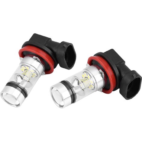 ampoules LED 100W super lumineuses pour phares et antibrouillards de voiture, conversion directe, lumière blanche (1/5)