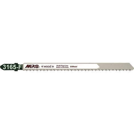 Lames de scie sauteuse MPS 3165-F, 17 TPI, coupe nette dans le bois et les stratifiés, 132 mm