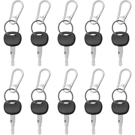 Lot de 10 clés de rechange pour machines de chantier, 14603 14607, compatibles avec tracteurs, pelleteuses et chariots élévateurs (1/5)