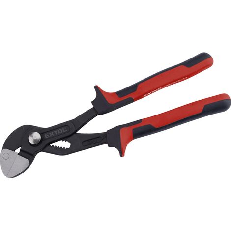 EXTOL CRAFT SIKO Zange mit geraden, glatten Backen, 250 mm, CrV 8813169