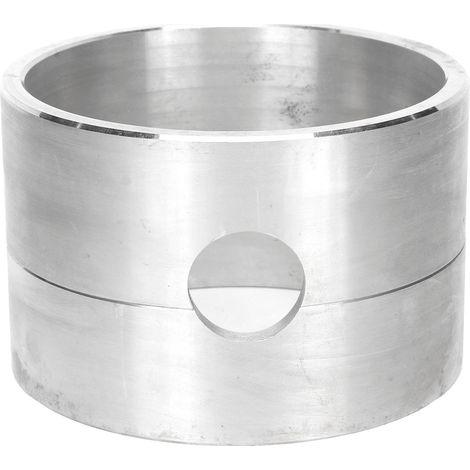 Moule de fonderie en alliage d'aluminium cylindrique pour bijoux DIY, boîte à sable pour coulée d'anneaux métalliques.