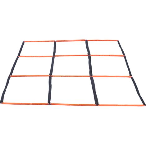 Échelle d'agilité multifonctionnelle à 9 grilles pour entraînement sportif, fitness et exercices de pieds, entraînement durable (1/5)