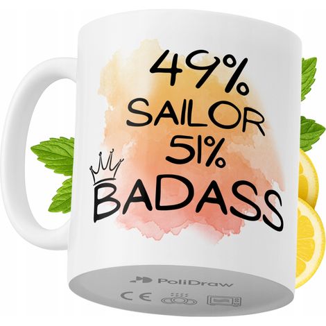 Lustige Tasse für Seeleute – Kaffee- oder Teetasse mit witzigem Textdesign – ideal für Geburtstage, Namenstage, Feiertage und besondere Anlässe. Hochwertige Tasse für Zuhause, Büro und Arbeit. Farbe: 