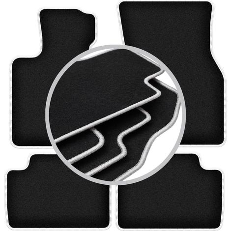 Tapis de voiture CARLUX-SILVER pour : Mini Cooper F55 5 portes (2014-) (1/5)