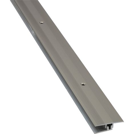 Übergangsprofil PROLINE PROCOVER Designfloor, 4-9 mm, Aluminium, 100 cm, eloxiert Edelstahl