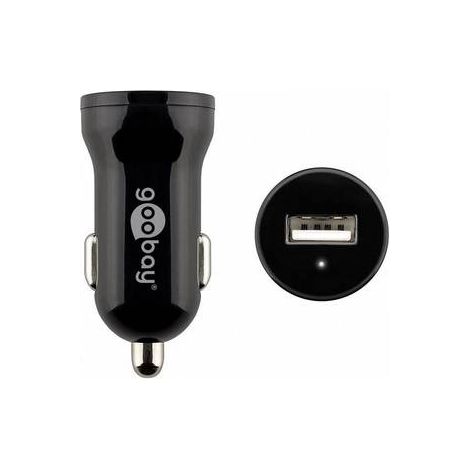 Chargeur USB vers Mechero 5V 1Amp  NOIR (1/2)