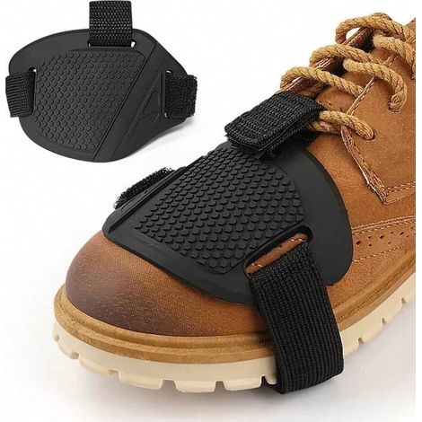 Lot de 2 protections antidérapantes pour levier de moto : housses en caoutchouc ajustables pour votre levier de vitesse