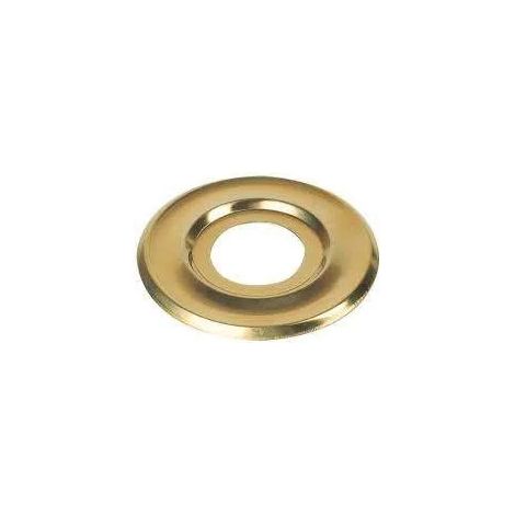 Watts – Rosace plate polie 55 mm – Diamètre extérieur 21 mm – Pour robinetterie – Finition brillante – Vendue à l'unité